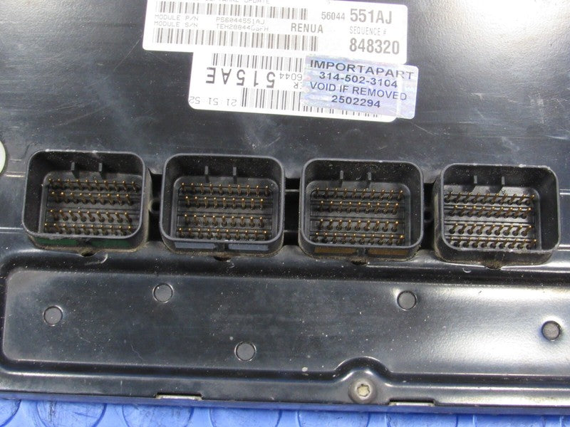 PROGRAMMED PLUG & PLAY 05 Grand Cherokee WK 4.7 2WD ECM 56044551AJ 551