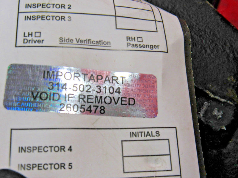 07-13 Mercedes-Benz S550 221 Type RWD Rear Differential Carrier 2.65 R