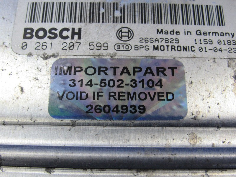 02-03 Volkswagen Eurovan T4 VR6 ECU ECM PCM Engine Computer 022 906 03