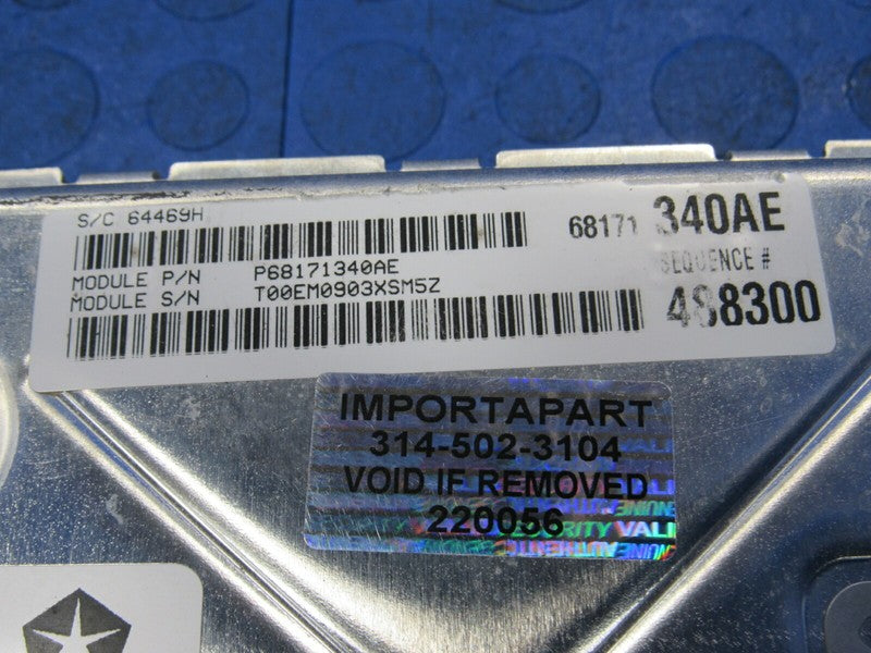 PLUG & PLAY 13 Dodge Charger 3.6L RWD Engine Computer ECU 68171340 PRO