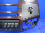 08-10 Ford F250 F350 Super Duty Heater Radio Bezel Surround Trim Woodg