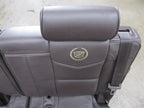 08-14 Cadillac Escalade Platinum Cocoa Brown Leather Third 3rd Row Sea