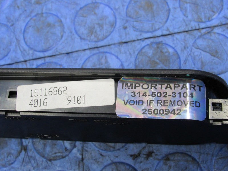 03-06 Escalade Tahoe Yukon Left Driver Side Heated Seat Memory Pedal S
