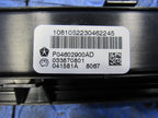 08-10 Jeep Grand Cherokee Light Woodgrain Radio Bezel Dash Trim Vents 