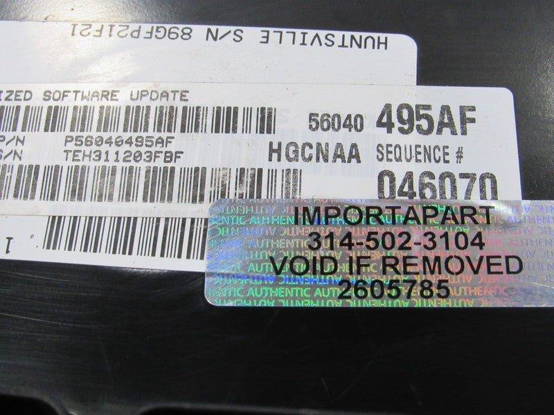 PLUG & PLAY 03 Dodge Dakota 4.7L AT 4X4 Engine Computer ECU 56040495 P