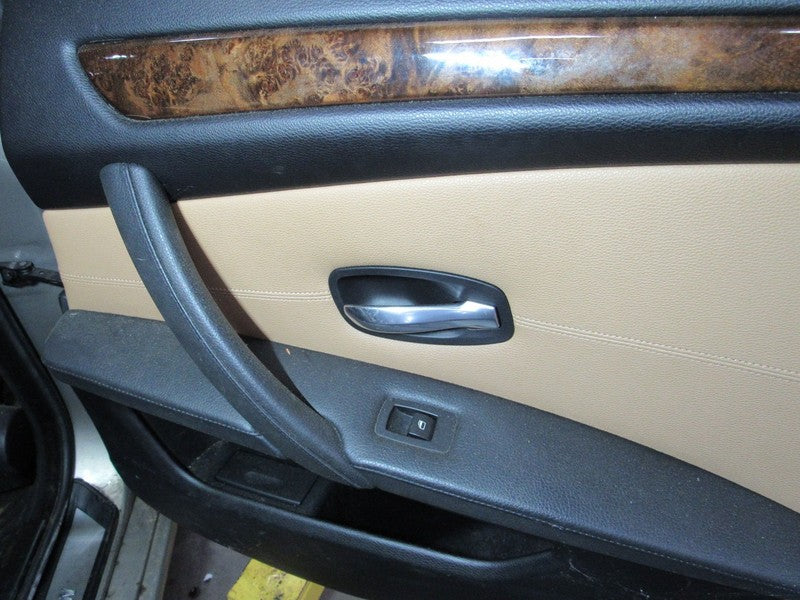 08-10 BMW 528 535 550 Right RH Passenger Side Rear Door Trim Panel Nat