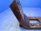 90-95 Mercedes R129 SL500 300SL Front Center Console Shift Bezel Walnu