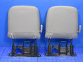 05-15 Tacoma Access Cab Grey Rear Headrests Head Rests 2nd Second Row 