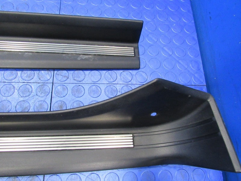 99-02 BMW Z3 M Coupe Door Sill Trim Cover Pair OEM Left Right Black 22
