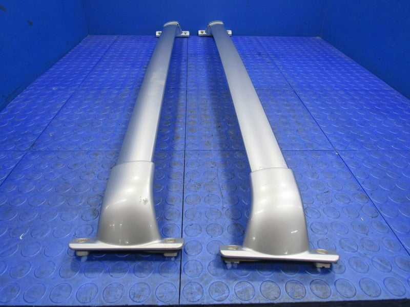 14-20 Infiniti QX60 Roof Rail Luggage Rack Cross Bars Silver Front Rea