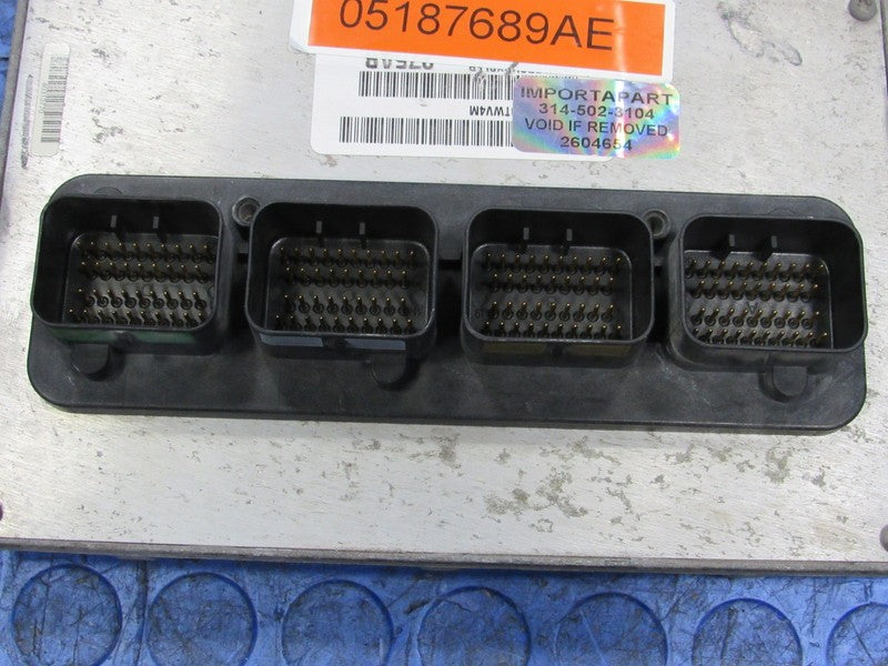 PROGRAMMED PLUG & PLAY 09 Jeep Wrangler JK 3.8L AT ECU 05187689AE 689 