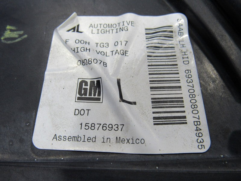 05-09 Saab 9-7x Left LH Driver Side Xenon HID Headlight Head Lamp OEM 