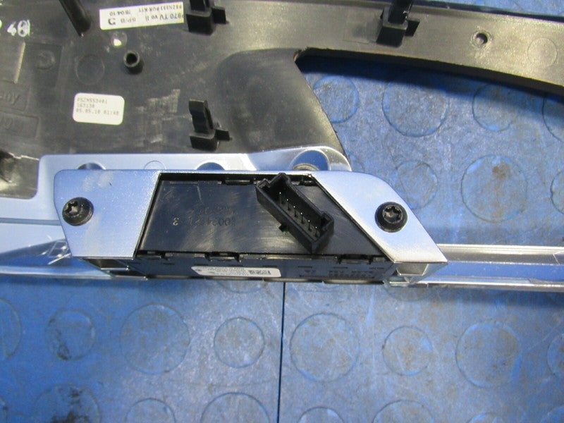 10-16 Porsche Panamera Front Left Inner Door Panel Finish Trim Dark Wa