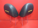 06 Dodge Charger Daytona RT Top Banana Front Set Seat Headrest Black/Y