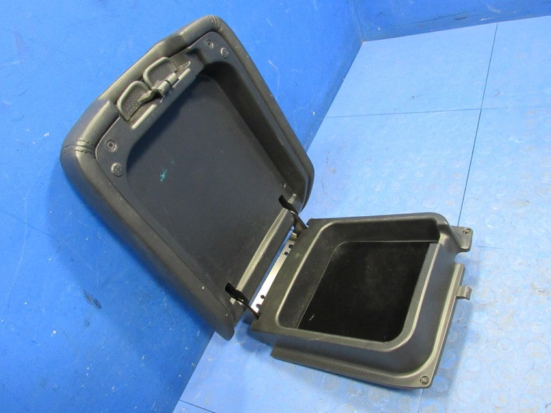 13-17 Infiniti JX35 QX60 Center Console Lid Armrest Arm Rest Black Lea