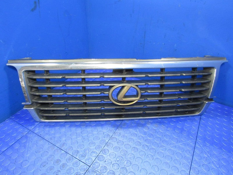 96-97 Lexus LX450 Front Upper Center Radiator Grille Chrome Trim Moldi