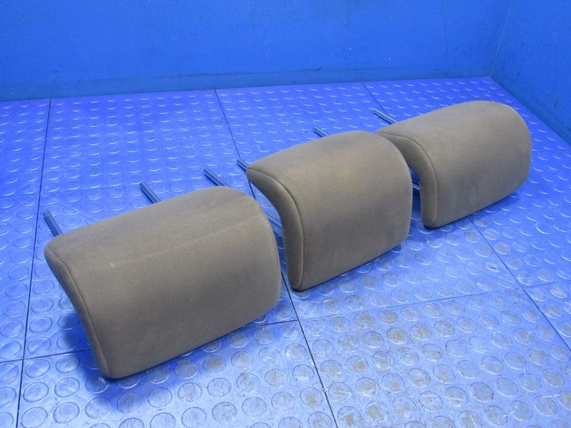 09-13 Honda Fit Rear Seat Headrests Head Rest SET of Three Gray OEM 33