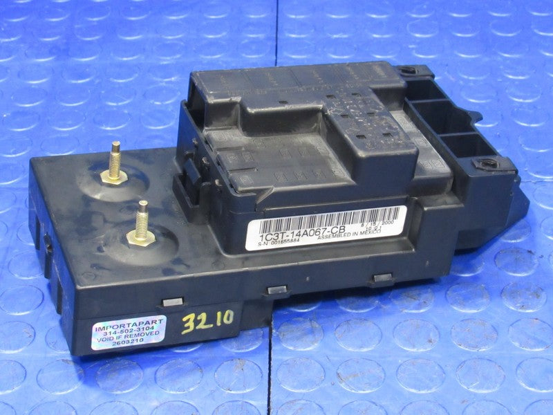 01 Ford F250 F350 Truck Under-Dash Cabin Fuse Relay Box Panel 1C3T-14A
