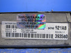PROGRAMMED PLUG & PLAY 03 Caravan T&C Voyager 3.3L ECU 04748521AB 521 