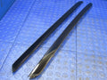 04-10 BMW X3 Jet Black Schwarz Windshield Molding Trim Set A-Pillar OE