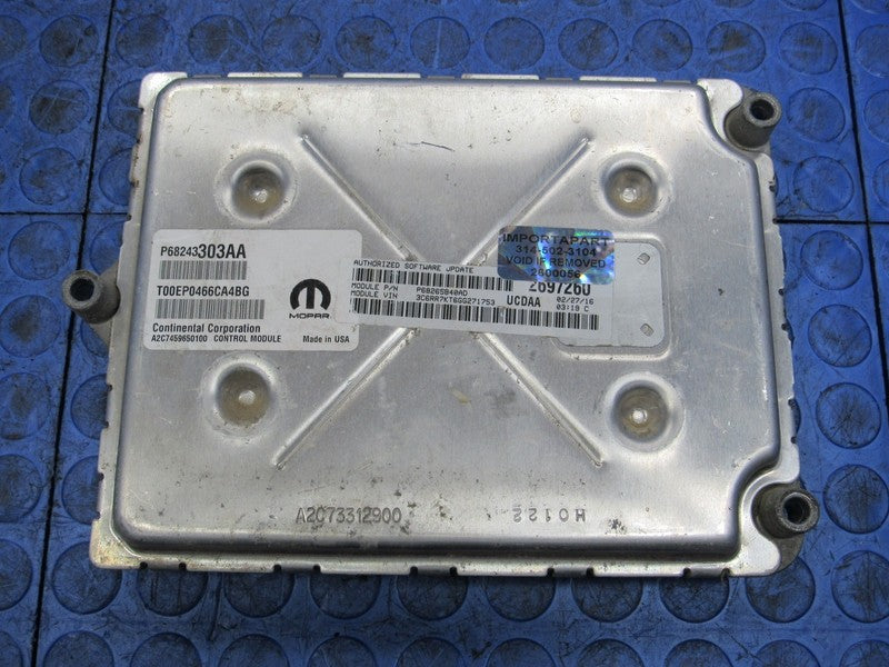VIN PROGRAMMED 16 Ram 1500 5.7L AT 4X4 Engine Computer ECU 68265840 PR
