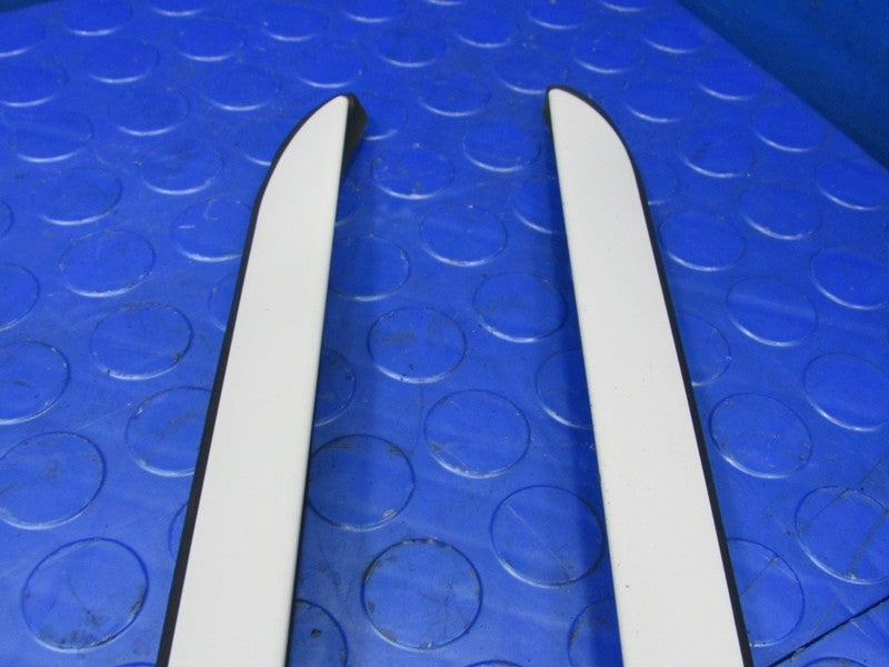 11-17 BMW X3 Alpine White III LH RH Windshield Molding Trim Set A-Pill