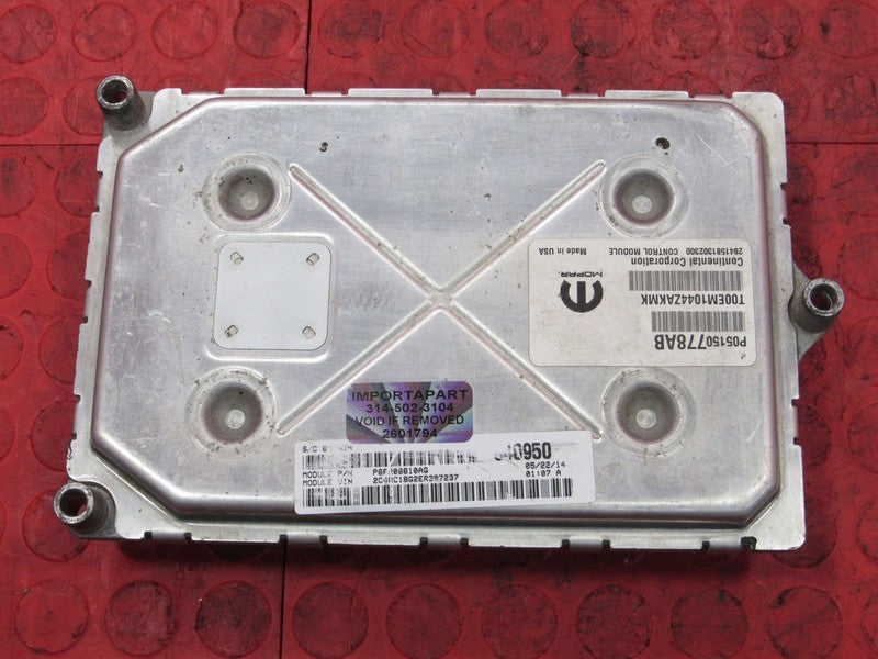 PLUG & PLAY 14 Caravan Town & Country 3.6 Engine Computer ECU 68206610