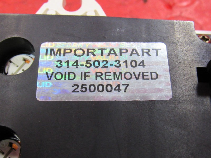 01-02 Honda Accord Manual AC HVAC Climate Heater Temperature Control P