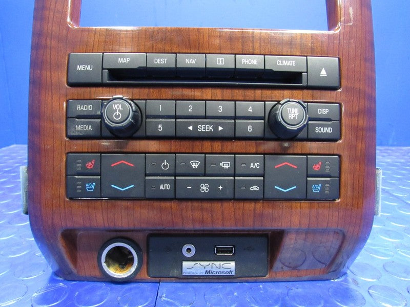 10 Ford F150 Radio Climate Control Panel Trim Console Bezel AL3T-18A80