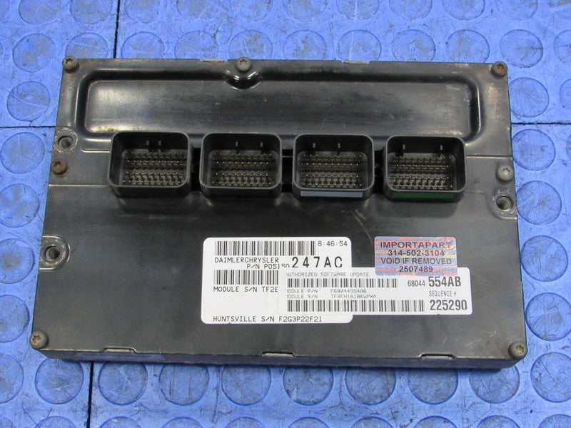PLUG & PLAY 08 Caravan T&C 3.3L FFV Engine Computer ECU 68044554 PROG 