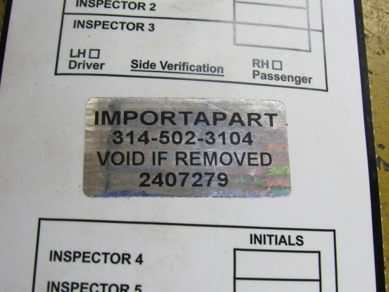 04-08 Mazda RX-8 RX8 6 Speed Manual Transmission Trans MT 61k 7279