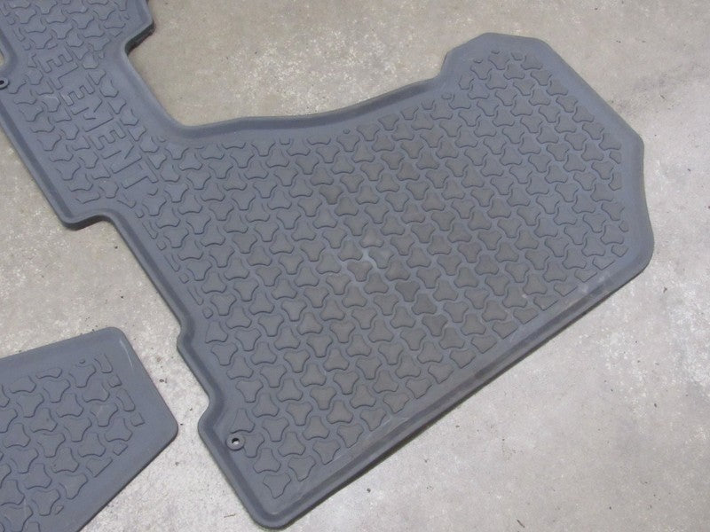 03-06 Honda Element All-Season Rubber Floor Mats Liners Gray Accessory