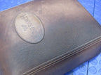 04-08 Ford F150 King Ranch Leather Center Console Armrest Lid Brown 29
