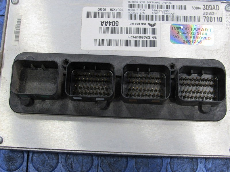 PLUG & PLAY 10 Challenger 6.1L SRT-8 MT Engine Computer ECU 68004309 P