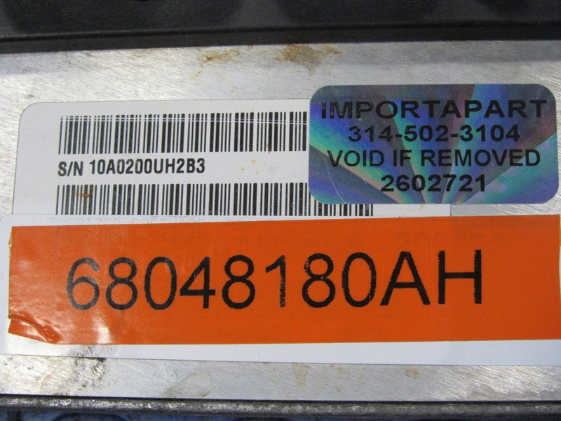 PROGRAMMED PLUG & PLAY 10 Dodge Dakota 3.7L ECU ECM PCM 68048180AH 180