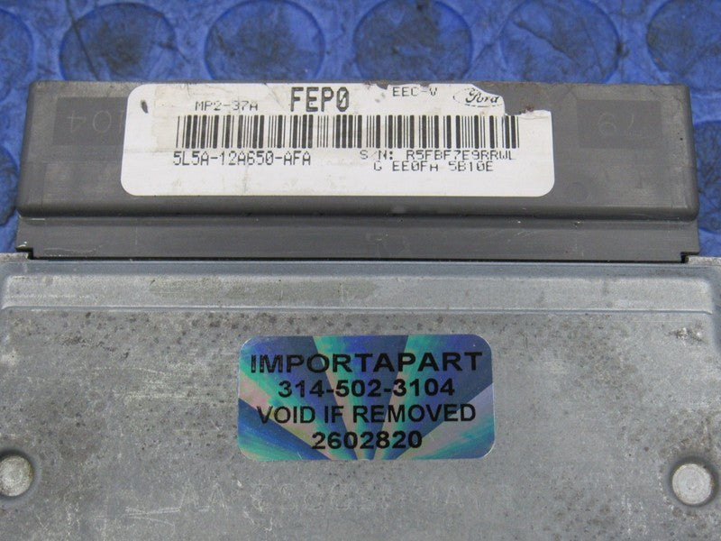 05 Ranger Mazda B4000 4.0L ECU ECM PCM Engine Computer 5L5A-12A650-AFA