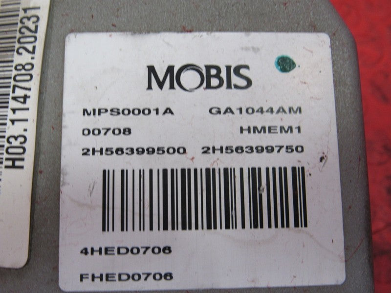07-10 Hyundai Elantra Sedan Electric Steering Motor Module Tilt Column