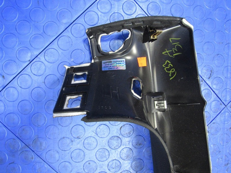 14-19 Chevrolet Corvette Front Left Driver Interior A Pillar Trim Ebon