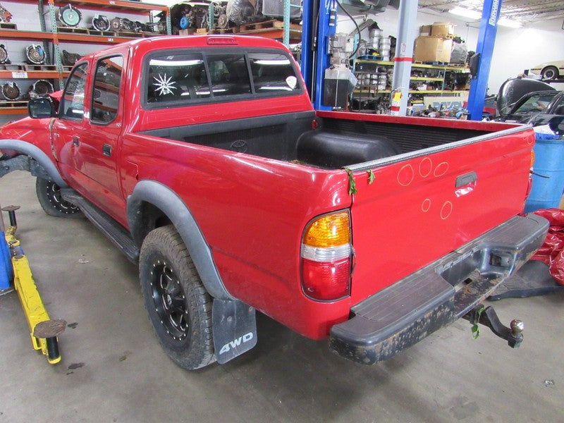 01-04 Tacoma Crew Cab Left LH Driver Side Rear Door Trim Panel Gray FK