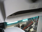 07-09 Lexus LS460 Right RH Passenger Side Gray Cloth Sunvisor Sun Viso