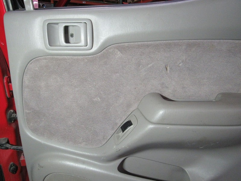 01-04 Tacoma Crew Cab Right RH Passenger Side Rear Door Trim Panel Gra