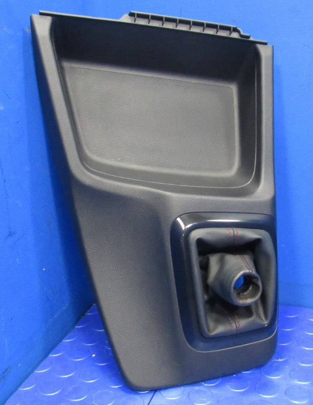 12 Honda Civic Si Black Red Shifter Shift Boot Bezel Center Console Ga