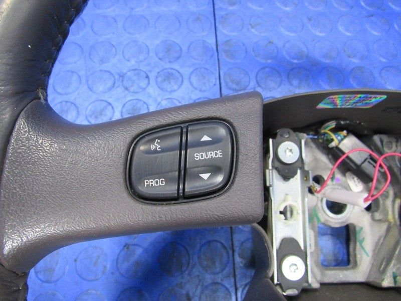 03-06 Escalade Yukon Denali Leather Wrapped Wood Grain Steering Wheel 