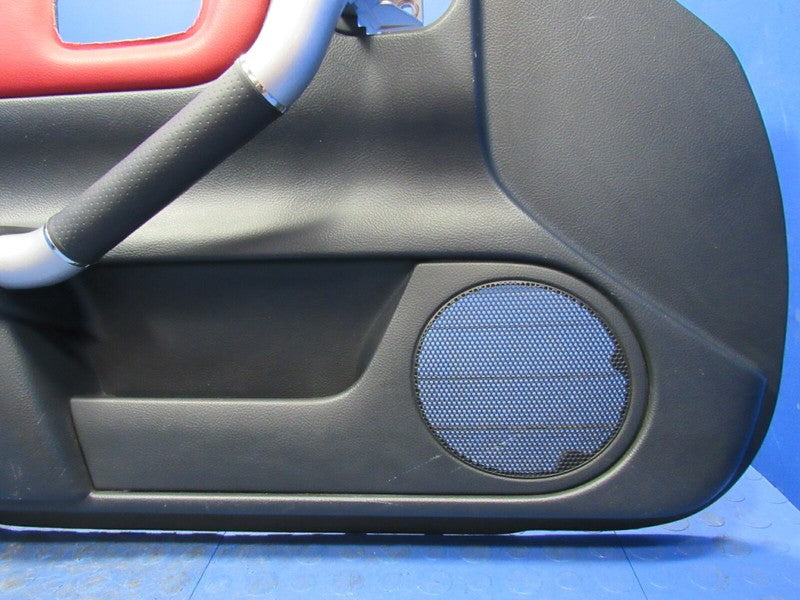 03-05 Toyota MR2 Spyder MRS Left LH Driver Interior Door Panel Red Lea