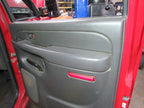 04-06 Silverado Crew Cab Right RH Passenger Rear Door Trim Panel Dark 
