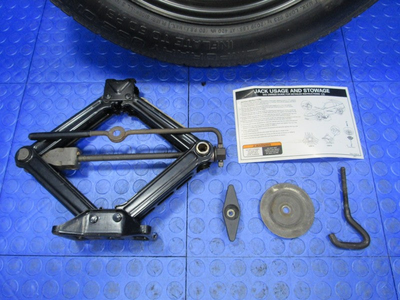 99-04 Ford Mustang 16x4-1/2" Spare Tire Wheel Donut Emergency Jack Kit