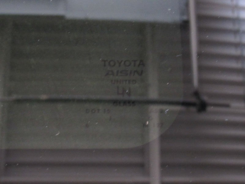 09-15 Toyota Venza Middle Panoramic Sunroof Moonroof Sun Roof Glass OE