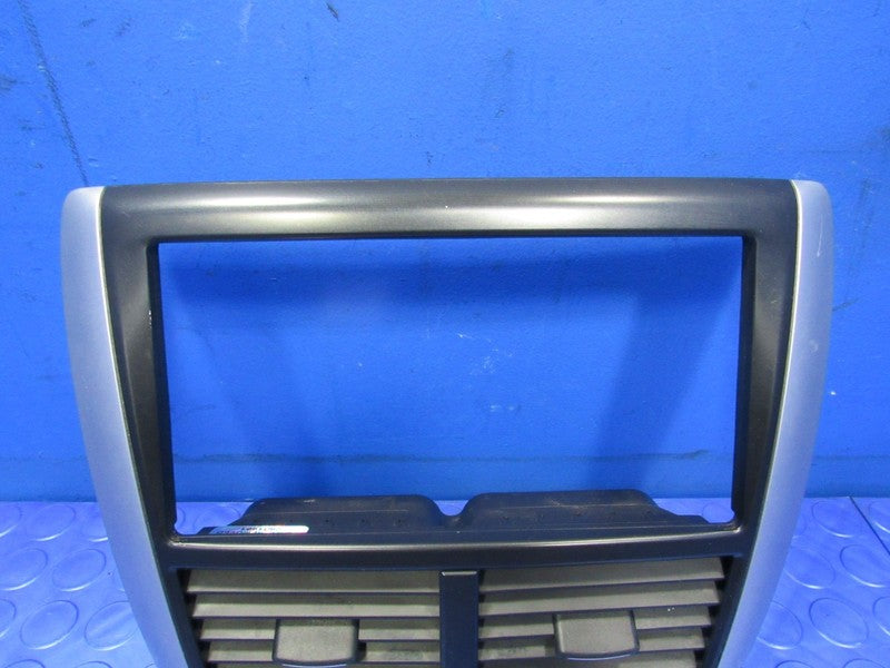 11-13 Subaru Forester Radio Bezel Dash Trim Center Vent Assembly Gray 