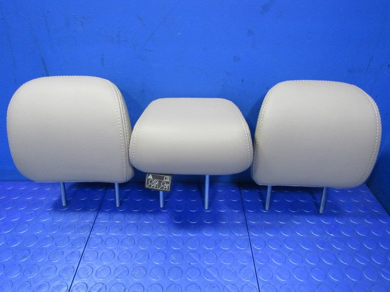14-18 Subaru Forester Leather Rear Seat Headrest Head Rest Set of 3 Gr