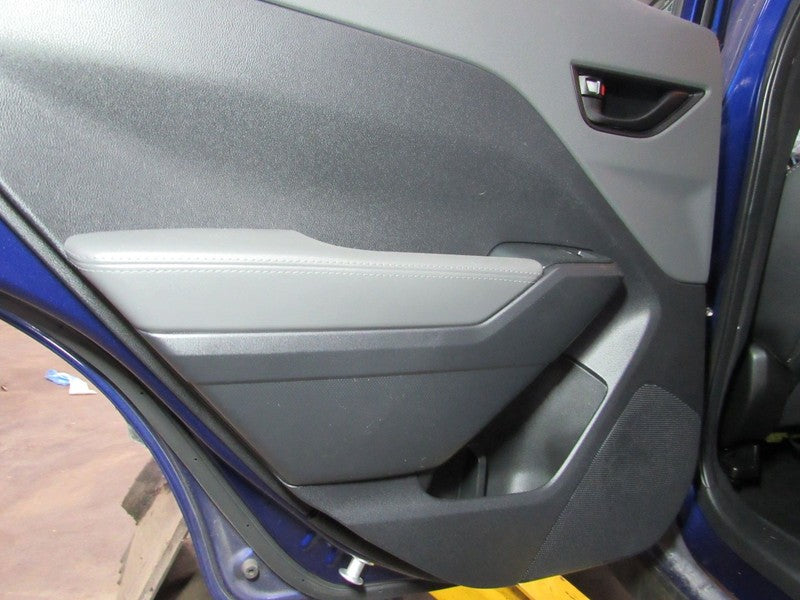 24-25 Subaru Crosstrek Left LH Driver Side Rear Door Trim Panel Black/